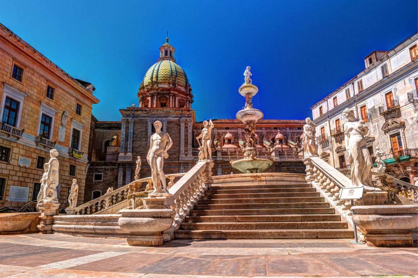 Stationsuite N5 Spa Privata Idromassaggio & Wifi Zona Centrale Vicino Alla Stazione Palermo Exterior foto